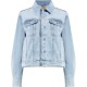 яке,дамски,якета,и,палта,french,connection,women's,trucker,structured,denim,jacket,bleached,out