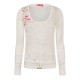 разпродажба,puma,дамски,тениски,дамски,топове,puma,ls,graphic,top,womens,white