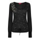 разпродажба,puma,дамски,тениски,дамски,топове,puma,ls,graphic,top,womens,black