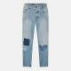 дънки,мъжки,дънки,moschino,men's,slim,fit,jeans,blue