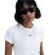 тениска,разпродажба,nike,дамски,топове,nike,chill,crop,tee,ld53,white
