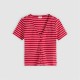 тениска,дамски,топове,levis,short,sleeve,striped,t,shirt,red,stripe