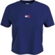 тениска,дамски,тениски,tommy,jeans,centre,badge,t,shirt,twlght,navy,c87
