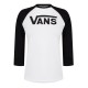 тениска,дамски,тениски,vans,mid,sleeve,raglan,t,shirt,white