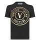 тениска,дамски,тениски,versace,jeans,couture,round,logo,t,shirt,blk,gold,g89