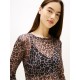 дамски,топове,tommy,jeans,tj,aop,mesh,top,ld54,leopard,aop