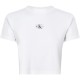 тениска,дамски,топове,calvin,klein,jeans,badge,rib,short,sleeve,t,shirt,bright,white