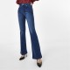 дънки,дамски,дънки,biba,biba,dolly,flare,jeans,mid,blue