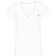 тениска,дамски,топове,calvin,klein,jeans,embroidery,stretch,v,neck,t,shirt,bright,wht,yaf