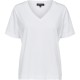 тениска,дамски,топове,selected,femme,standard,v,neck,t,shirt,white