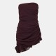 рокля,дамски,поли,и,рокли,i,saw,it,first,ruffle,mini,dress,brown