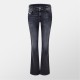 дънки,дамски,дънки,diesel,1969,d,ebbey,bootcut,and,flare,jeans,washed,black