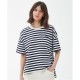 тениска,дамски,топове,barbour,adria,t,shirt,navy,stripe