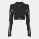 дамска,къса,блуза,дамски,топове,off,white,women,s,seamless,long,sleeve,crop,top,black
