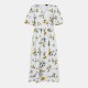 дамска,рокля,дамски,поли,и,рокли,nobodys,child,women,s,clover,midi,tea,dress,multi