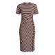 дамска,тениска,дамски,поли,и,рокли,dkny,women,s,rib,knitted,t,shirt,dress,java,whitecap