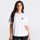 дамски,тениски,дамски,топове,siksilk,t,shirts,ld99,white