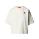 дамска,тениска,дамски,топове,the,north,face,womens,red,box,boxy,t,shirt,white,dune