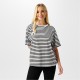 тениска,дамски,топове,biba,biba,essential,t,shirt,stripe