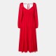 дамска,рокля,дамски,поли,и,рокли,nobodys,child,women,s,char,long,maxi,dress,red
