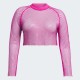 къса,блуза,дамски,топове,adidas,originals,long,sleeve,crop,top,pink