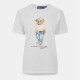 тениска,дамски,топове,polo,ralph,lauren,women's,bear,motif,embroidery,t,shirt,nevis