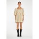 дамски,поли,и,рокли,glamorous,beige,cream,check,square,neck,smock,mini,dress,beige