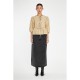 дамски,топове,glamorous,beige,brown,stripe,tie,front,top,beige