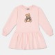 рокля,moschino,kids,modern,soft,fabric,jumper,dress,sugar,rose50209