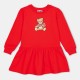 рокля,moschino,kids,modern,soft,fabric,jumper,dress,poppy,red,50109