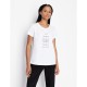 тениска,дамски,топове,armani,exchange,women's,foil,logo,regular,fit,t,shirt,optic,white
