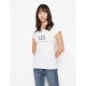 тениска,дамски,топове,armani,exchange,ax,us,logo,tee,ld99,optic,white