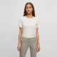 тениска,дамски,топове,boss,women's,ilyeana,regular,fit,t,shirt,open,white
