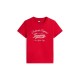 тениска,дамски,топове,tommy,jeans,tj,logo,tee,ld53,red
