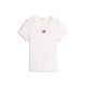тениска,дамски,топове,tommy,jeans,tj,badge,rib,tee,ld53,ancient,white