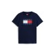 дамска,тениска,дамски,топове,tommy,jeans,women,s,tj,badge,rib,regular,fit,t,shirt,dark,night,navy