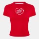дамска,тениска,дамски,топове,tommy,jeans,women,s,tj,heart,slim,fit,t,shirt,sapphire,red