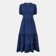 дамска,рокля,дамски,поли,и,рокли,nobodys,child,women,s,rhianon,a,line,dress,blue