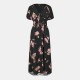 рокля,дамски,поли,и,рокли,nobodys,child,floral,cory,midi,dress,multi