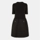дамски,поли,и,рокли,ted,baker,rose,boucle,drs,ld99,black