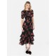 рокля,дамски,поли,и,рокли,anaya,with,love,women's,keyhole,back,midi,a,line,dress,black