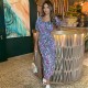 рокля,дамски,поли,и,рокли,ax,paris,lilac,floral,printed,puff,sleeve,midi,dress,lilac