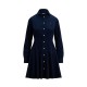рокля,дамски,поли,и,рокли,polo,ralph,lauren,women's,cord,shirt,dress,navy
