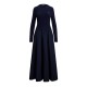 дамска,рокля,дамски,поли,и,рокли,polo,ralph,lauren,women,s,cable,a,line,dress,hunter,navy