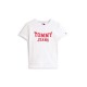 тениска,дамски,топове,tommy,jeans,tj,varsity,tee,ld54,ecru
