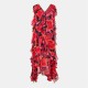 дамски,поли,и,рокли,biba,biba,ruffle,dip,drs,ld53,floral,print