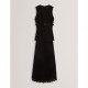 рокля,ted,baker,ted,pleat,midi,dress,ld71,black
