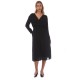 рокля,дамски,поли,и,рокли,boss,women's,dagatta,wrap,dress,black