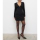 дамска,рокля,дамски,поли,и,рокли,pretty,lavish,women,s,lou,long,sleeve,embellished,trim,mini,dress,black