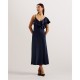 рокля,дамски,поли,и,рокли,ted,baker,ted,keomi,dress,ld42,navy